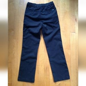 Boy's Black Dress Pants Size 10 Regular Cotton/Spandex by Amplify